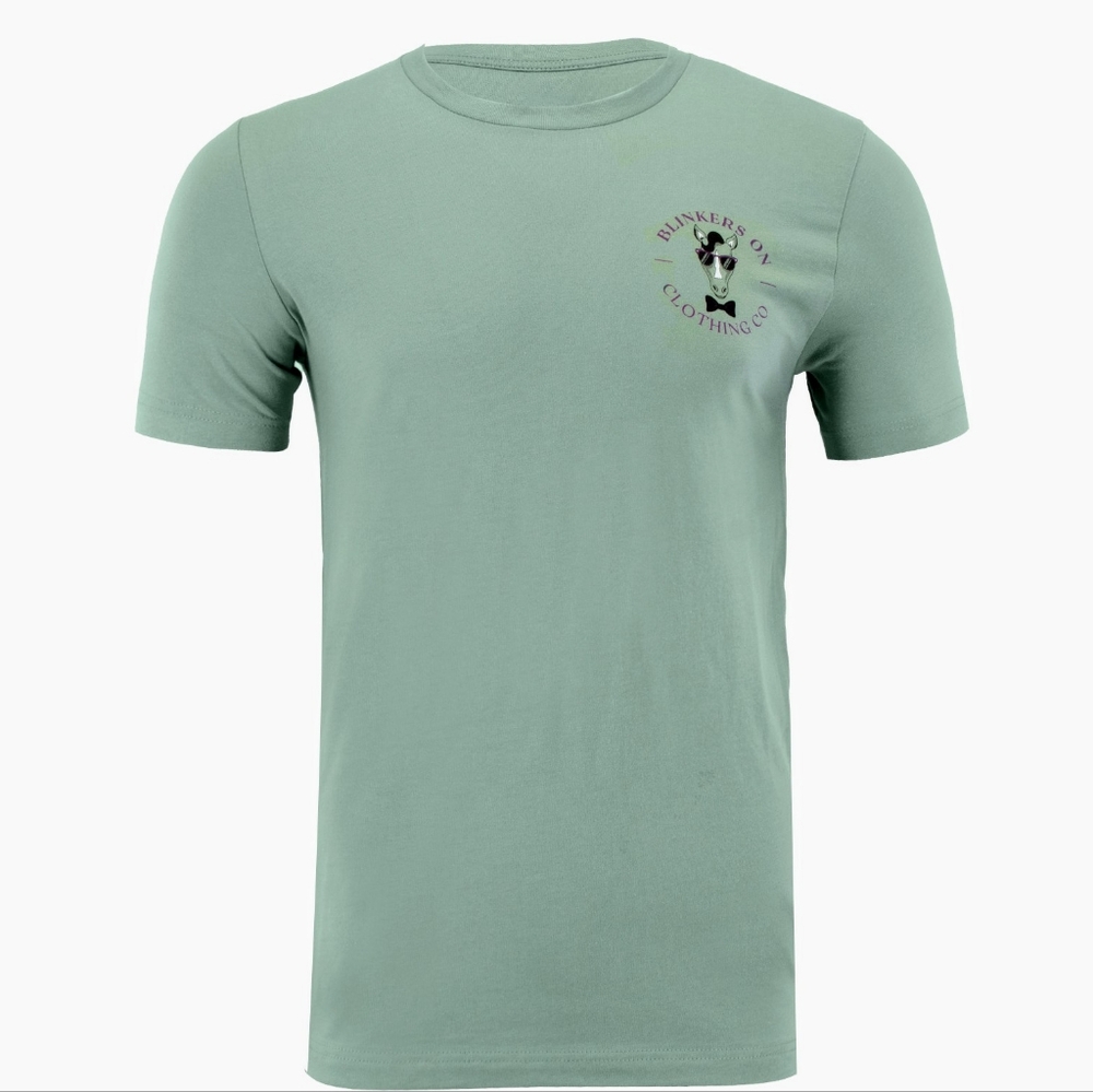 🏇 Blinkers On Clothing Co t-shirt horse racing